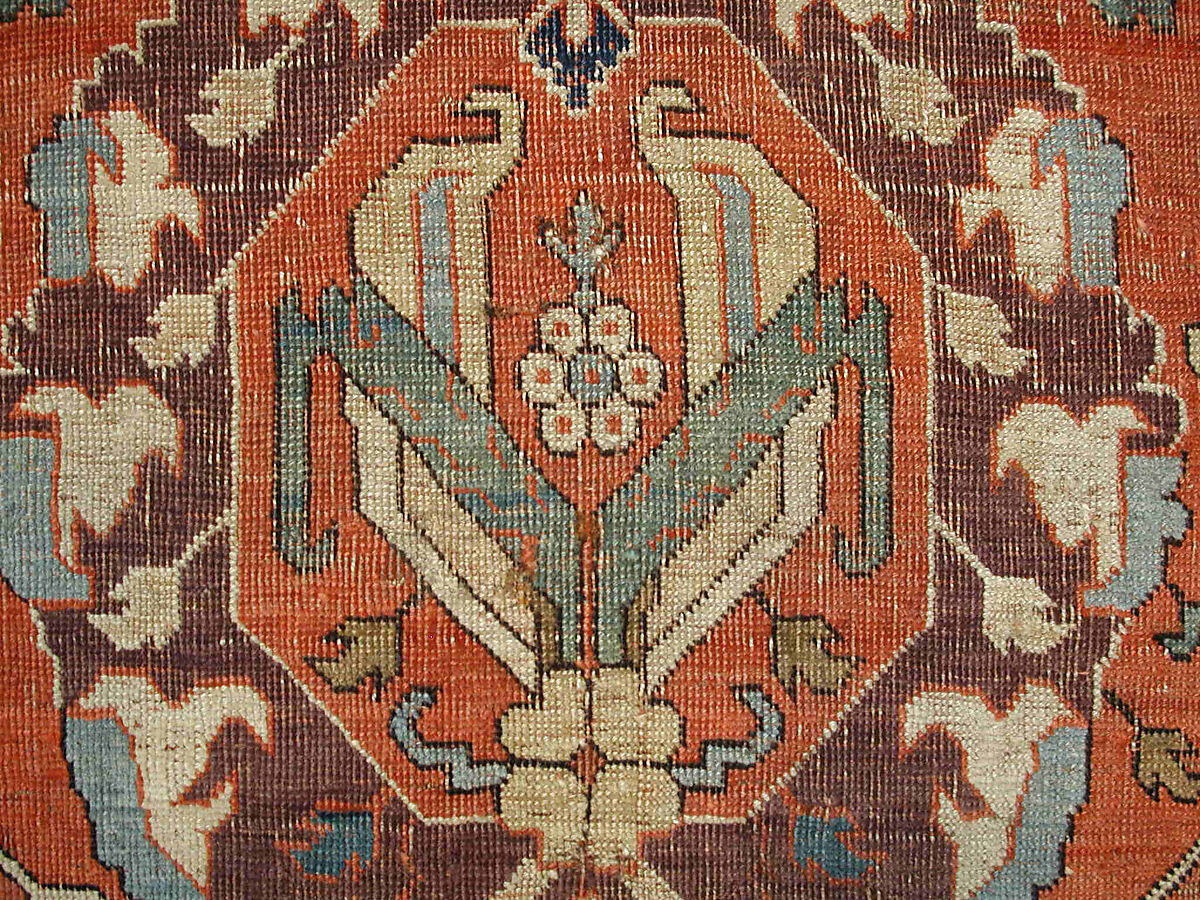 Dragon Carpet, Wool (weft and pile); cotton (warp); symmetrically knotted pile