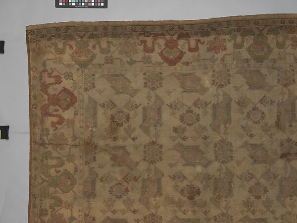 Bird carpet, Wool (warp, weft and pile); symmetrically knotted pile