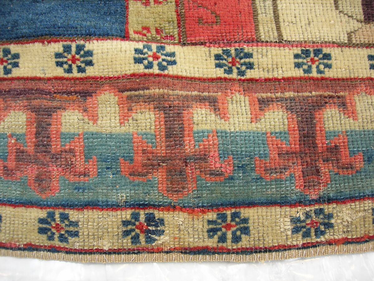 Garden Carpet, Cotton (warp and weft), wool (pile); symmetrically knotted pile