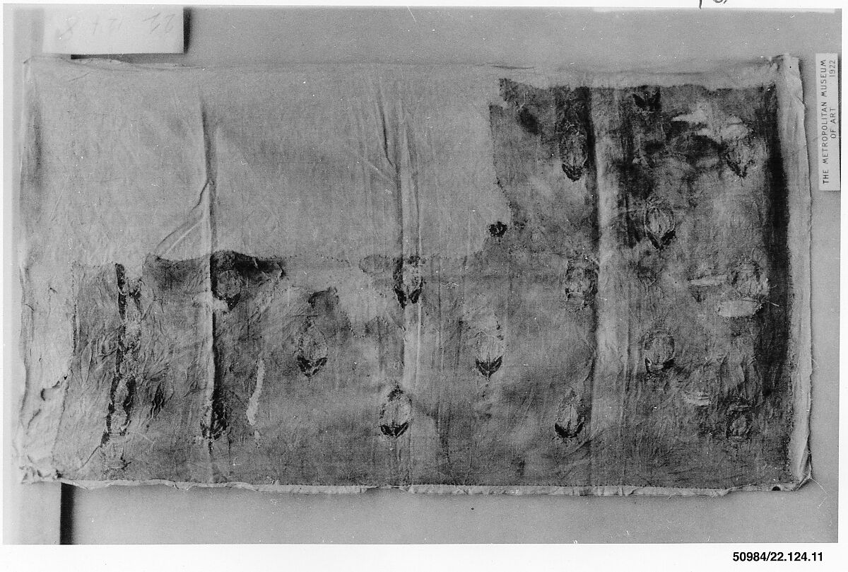 Textile Fragment, Linen, wool 