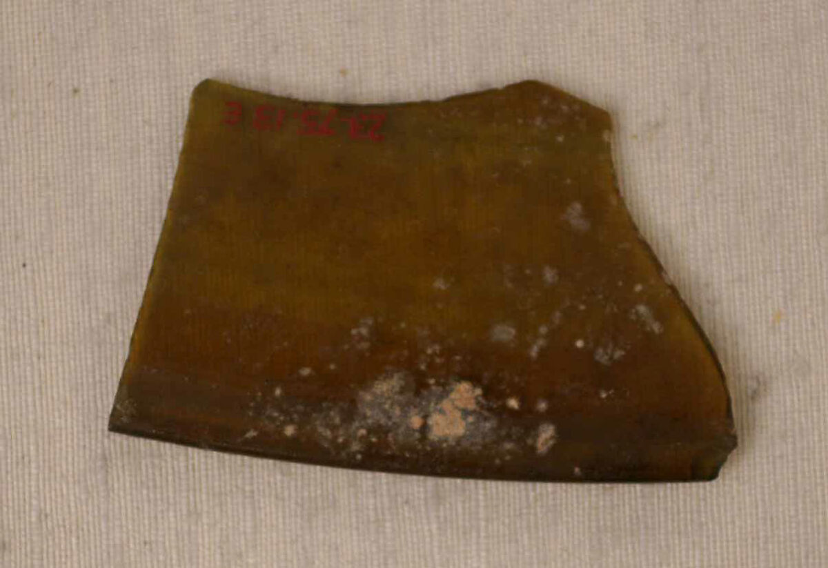 Seven Glass Fragments, Glass