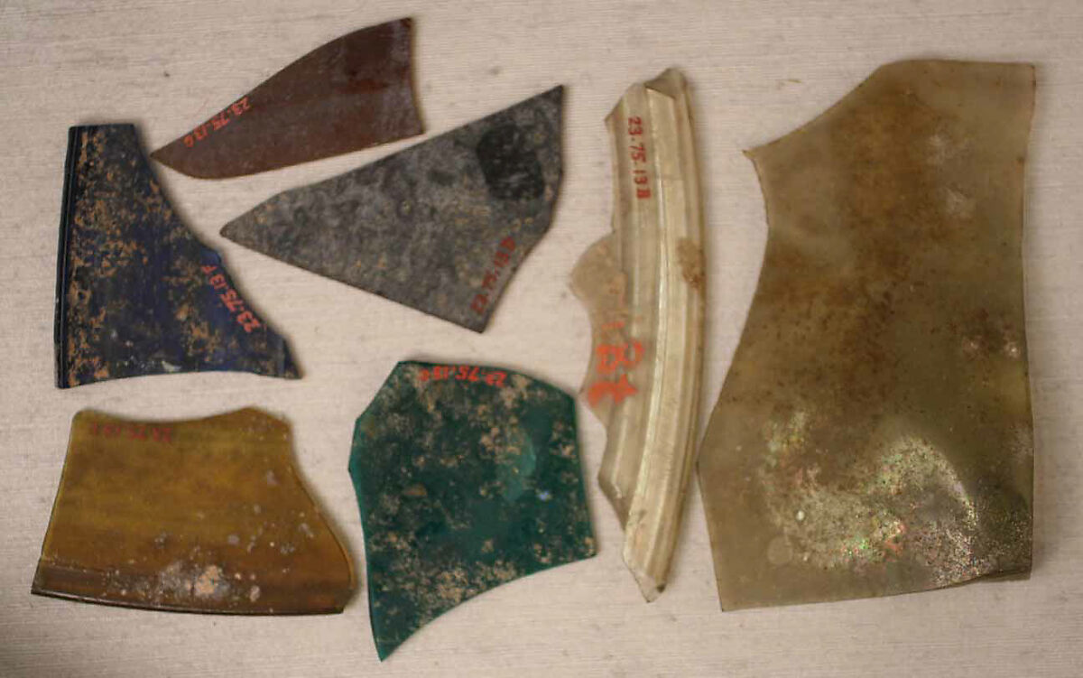 Seven Glass Fragments, Glass 