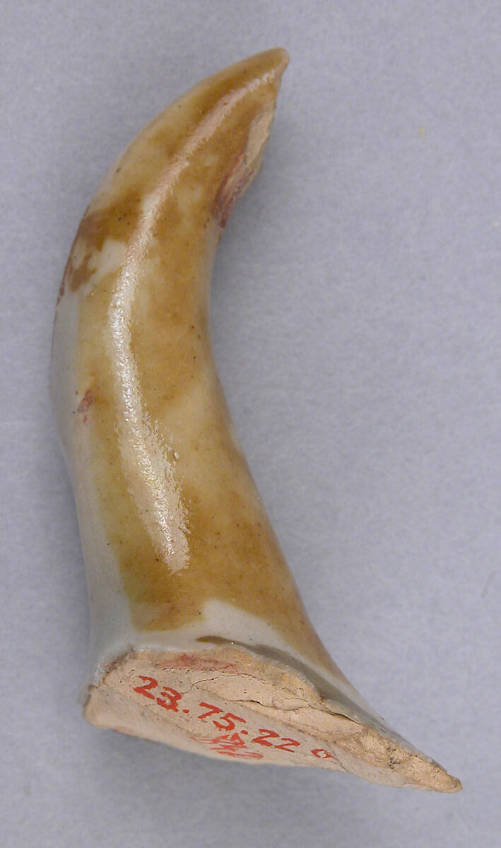 Fragments of Luster Ceramics in One or Two Colors, Earthenware; luster-painted