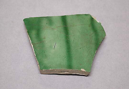 Ceramic Fragments, Earthenware with three color (sancai) glaze