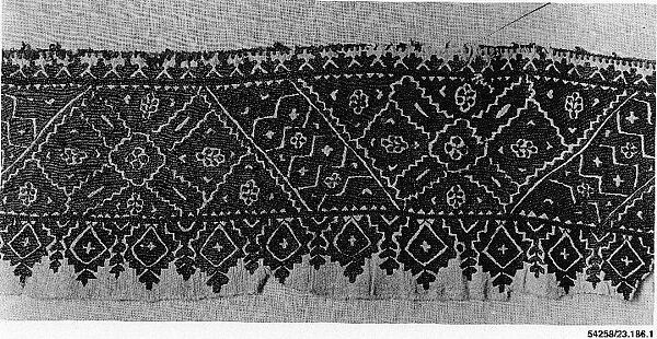 Border of a Cushion Cover