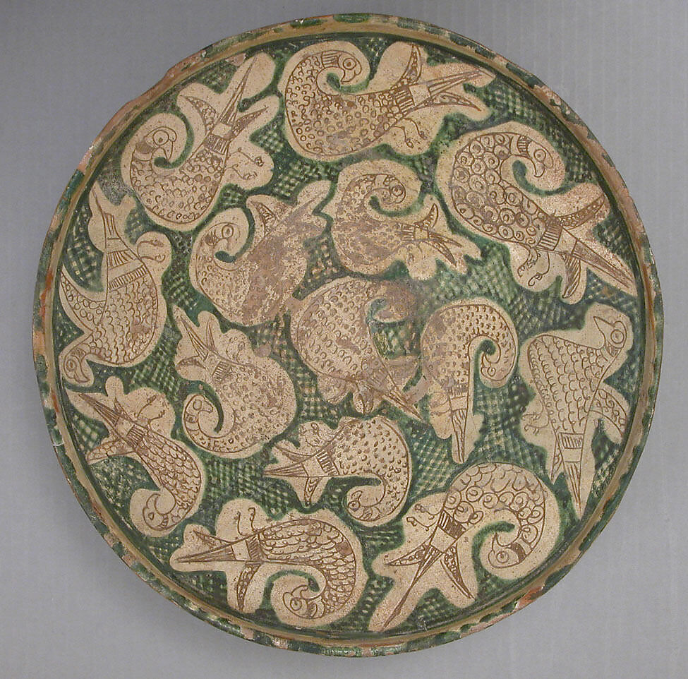 Bowl, Earthenware; glazed 