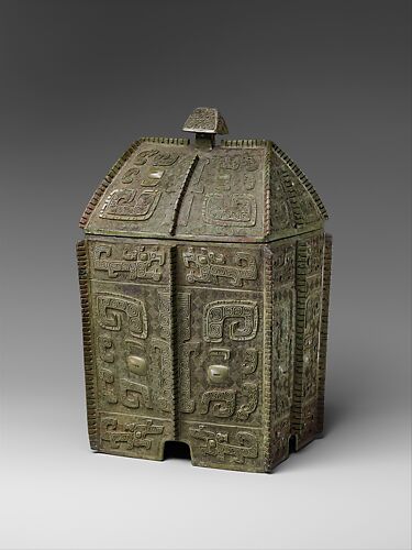 Wine warmer (Jue), China, Shang dynasty (ca. 1600–1046 BCE)