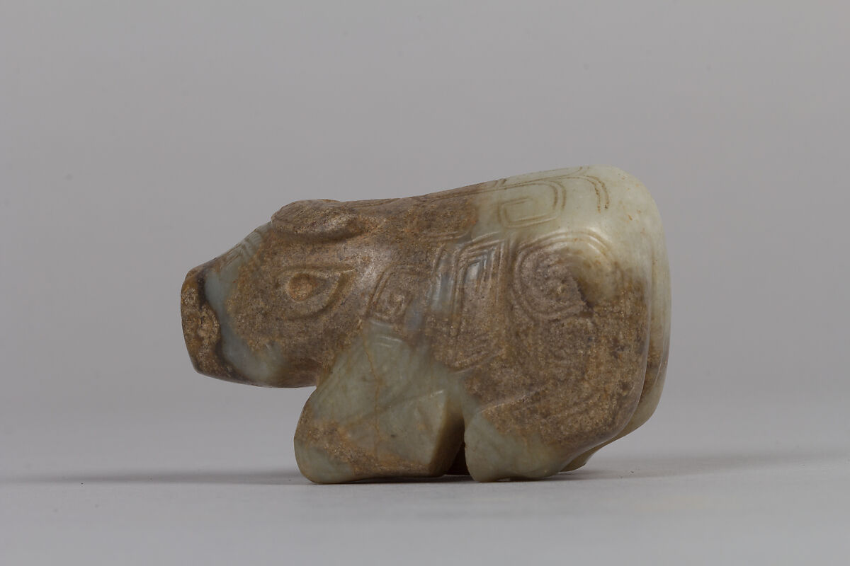 Water Buffalo, Jade (nephrite), China