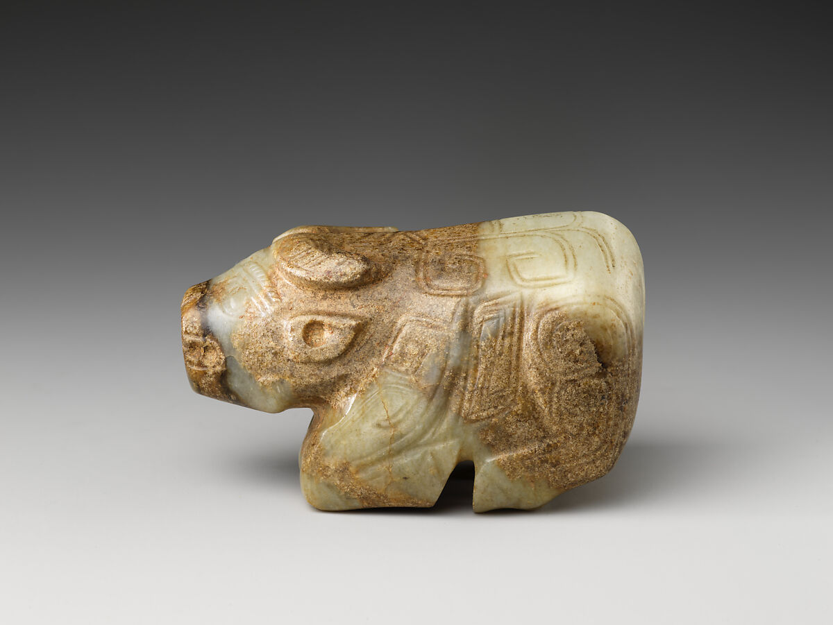 Water Buffalo, Jade (nephrite), China