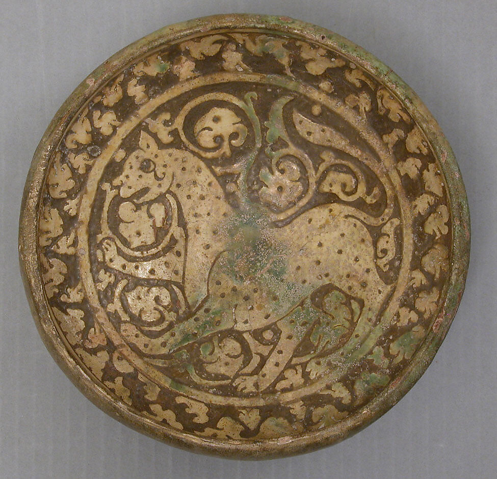 Bowl, Earthenware, glazed 