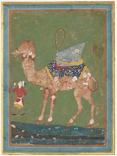 Composite Camel with Attendant