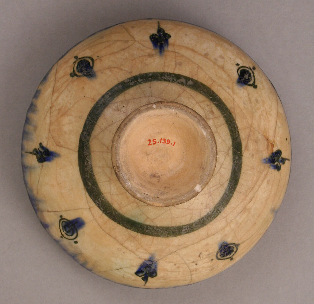 Bowl, Earthenware; glazed
