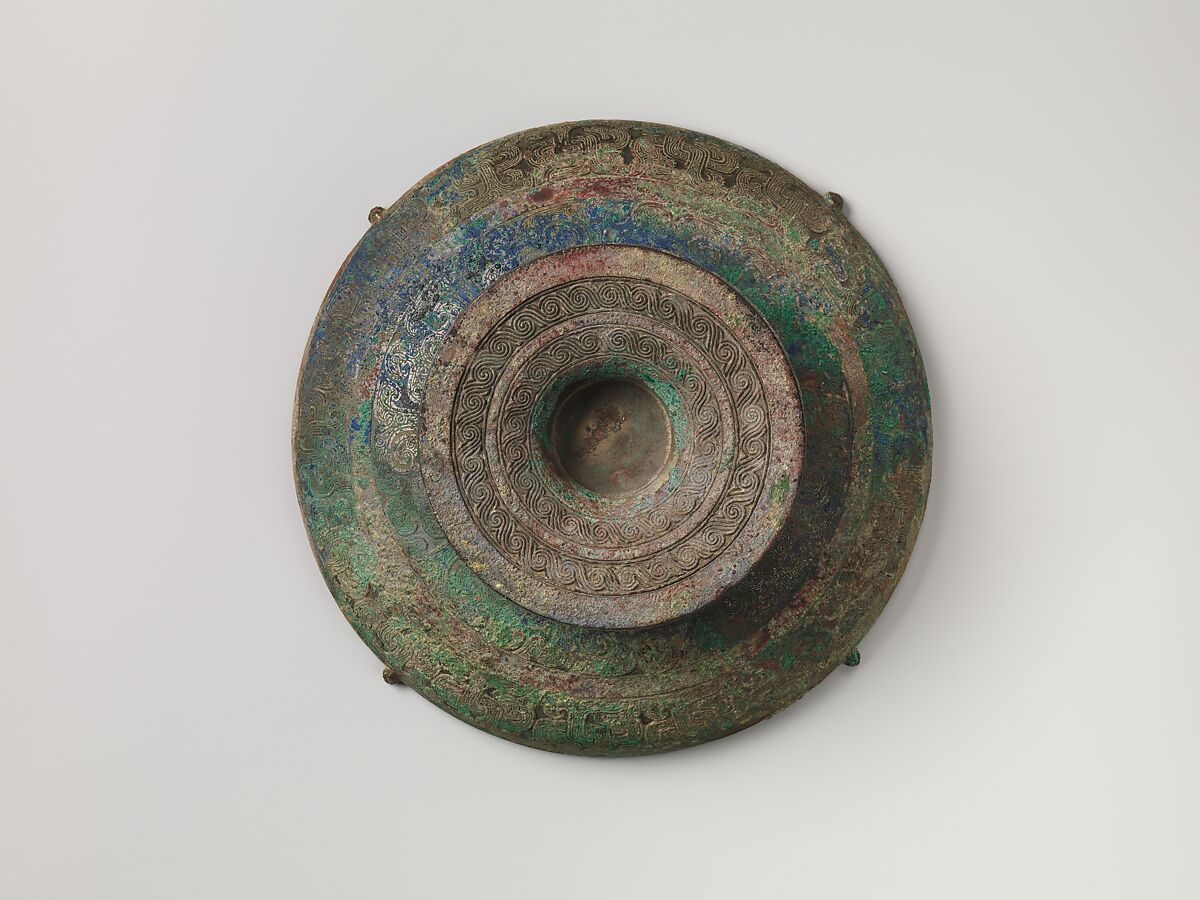 Food serving vessel (dou), Bronze, China