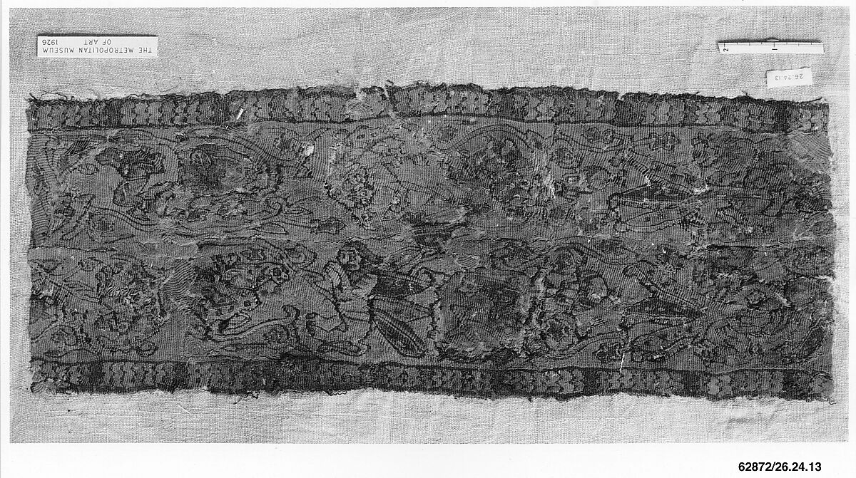 Band Fragment, Linen, wool
