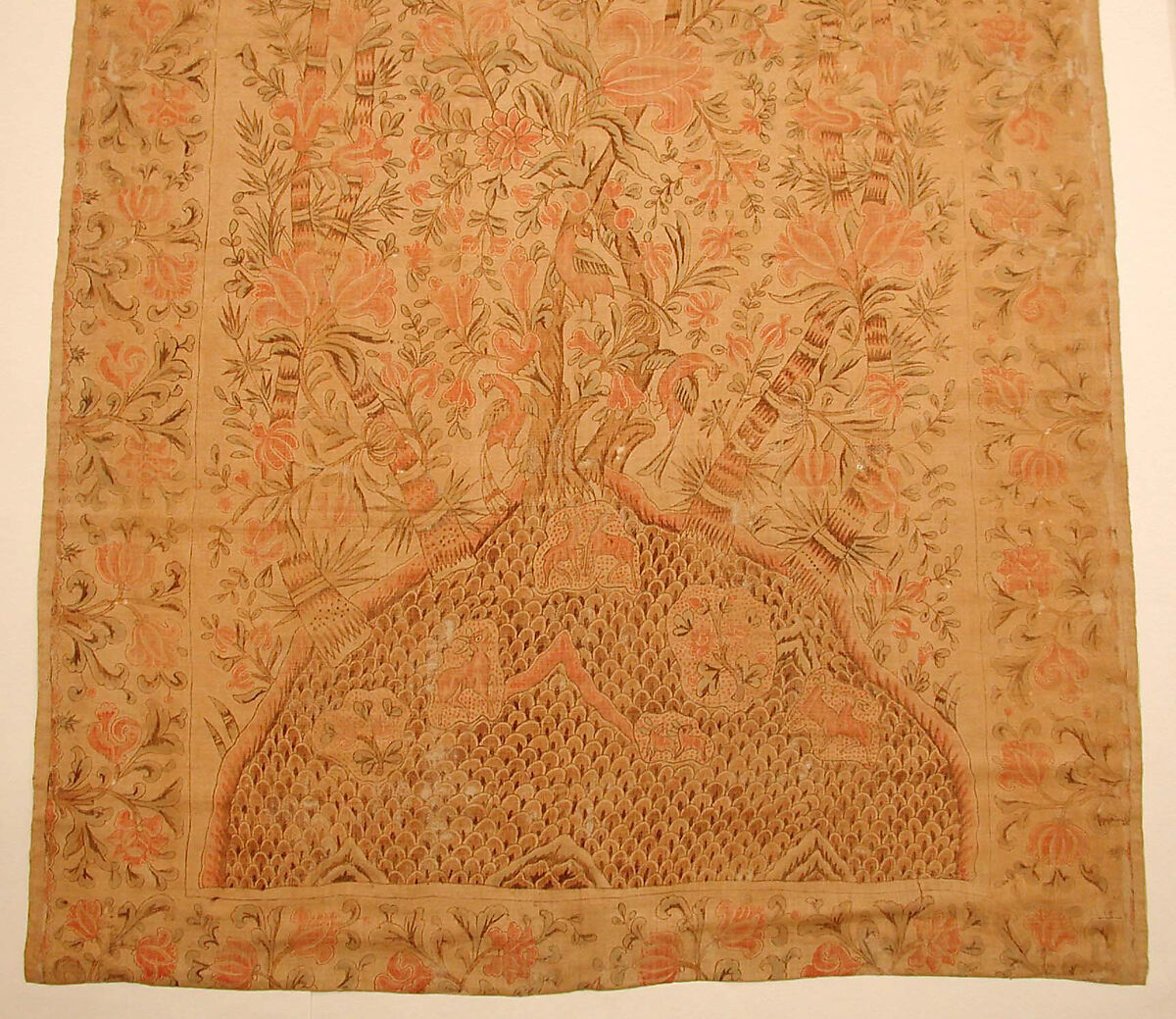 Hanging (Palempore), Cotton; painted