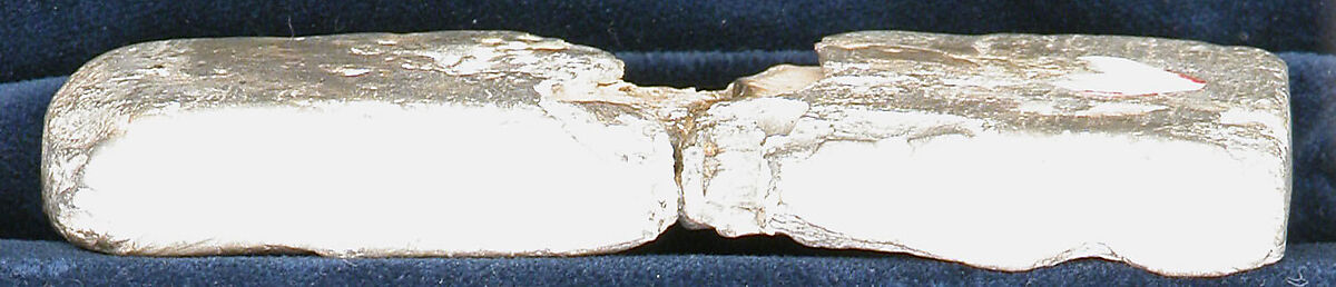 Mold for Making Gold Placques, Earthenware; unglazed, molded in relief