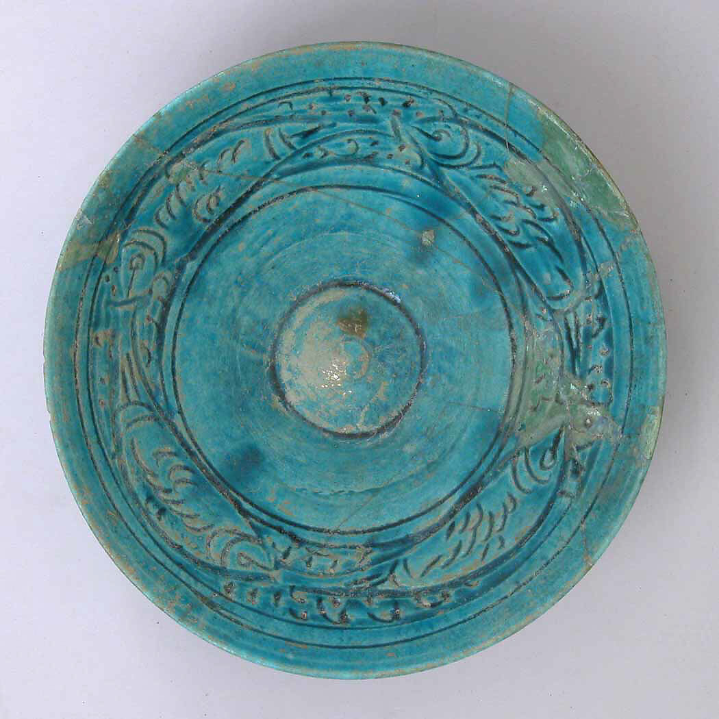 Bowl, Stonepaste; glazed 