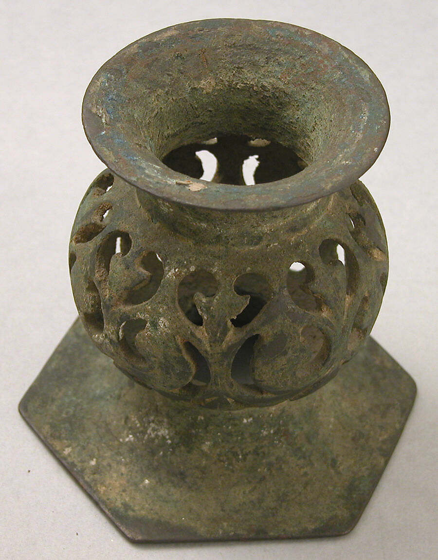 Candlestick, Bronze