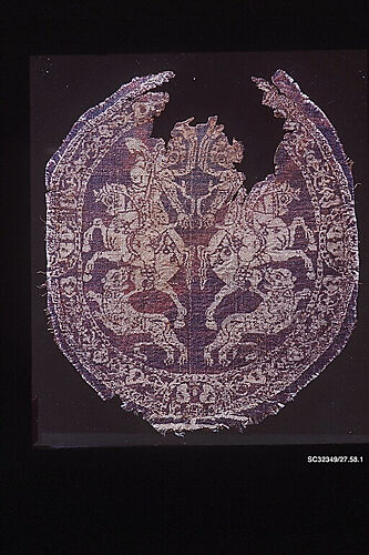 Medallion Depicting Addorsed Amazons on Horseback