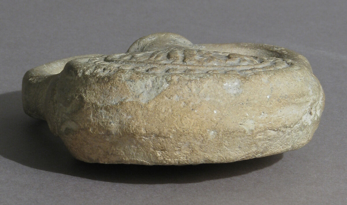 Ampulla (Flask) of Saint Menas, Earthenware; molded
