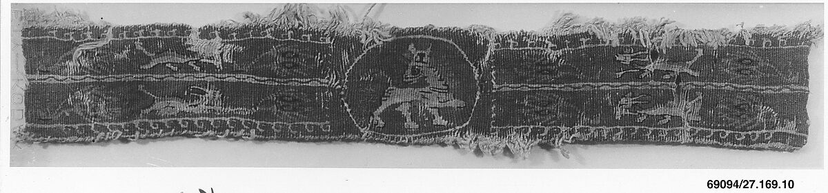 Band Fragment, Linen, wool 