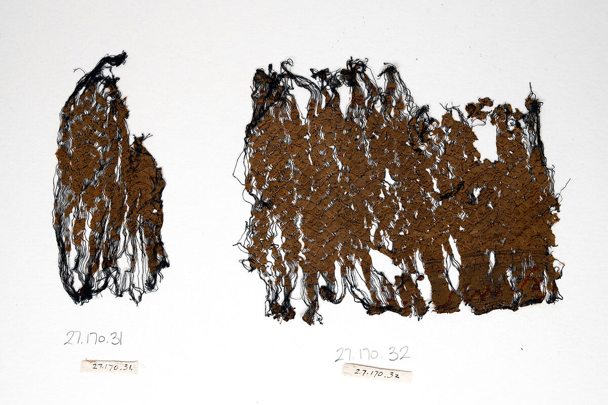 Textile Fragment, Silk; tapestry woven