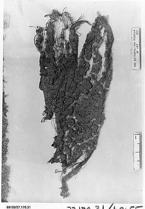 Textile Fragment, Silk; tapestry woven