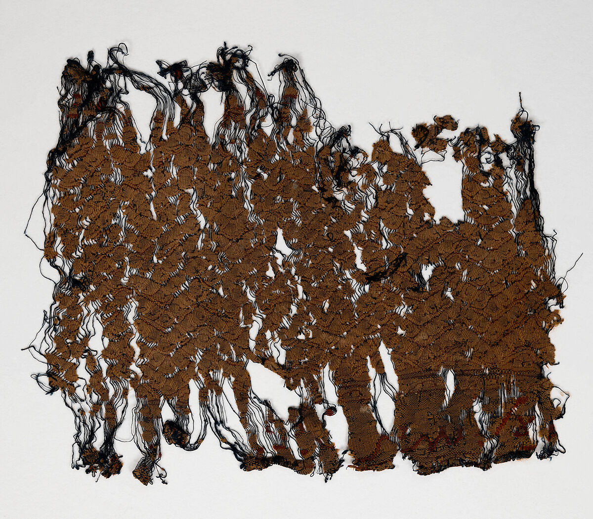 Textile Fragment, Silk; tapestry woven 
