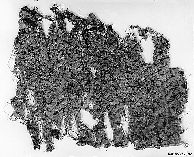 Textile Fragment, Silk; tapestry woven
