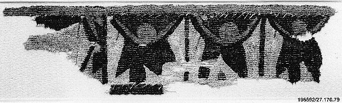 Tiraz Fragment with Inscription, Wool, linen; tapestry weave