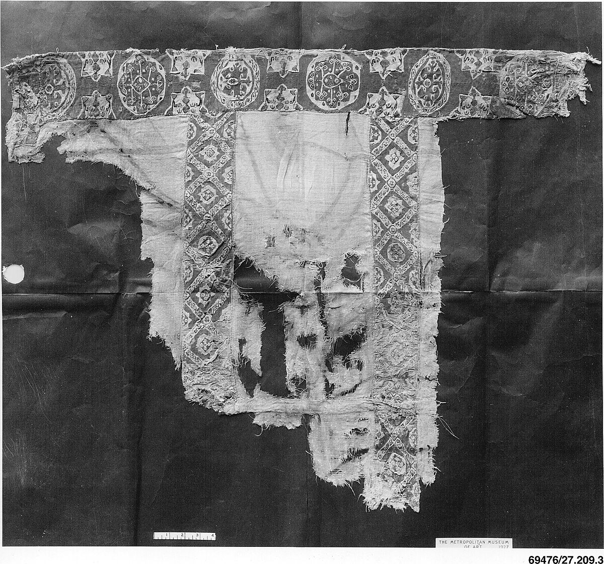 Fragment of a Tunic, Linen, wool 