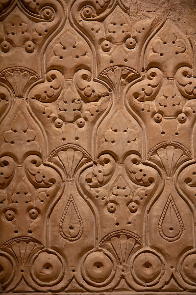 Cast of a Dado Panel, Plaster; cast (Stucco; molded, carved)