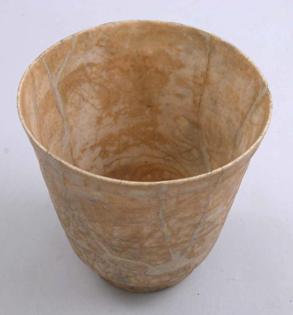 Cup, Earthenware; glazed 