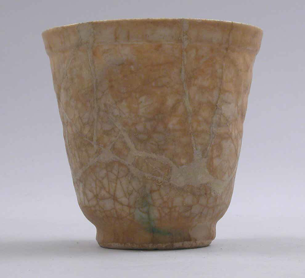 Cup, Earthenware; glazed