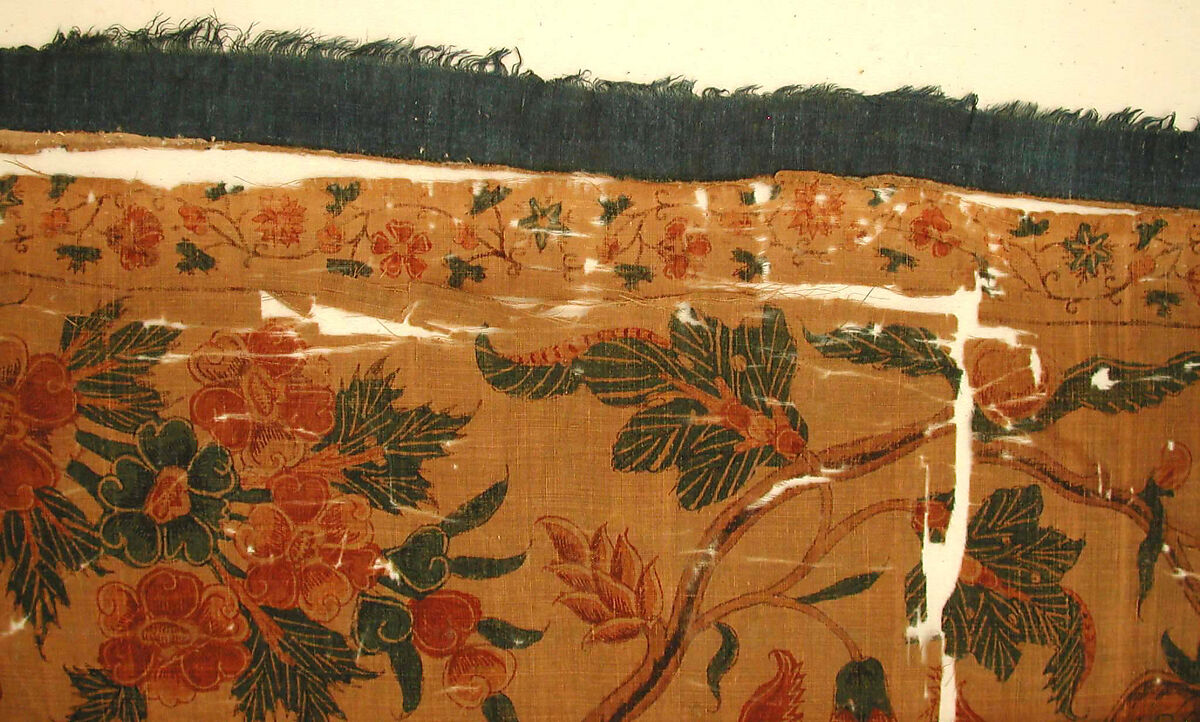 Hanging (Palampore), Cotton; printed