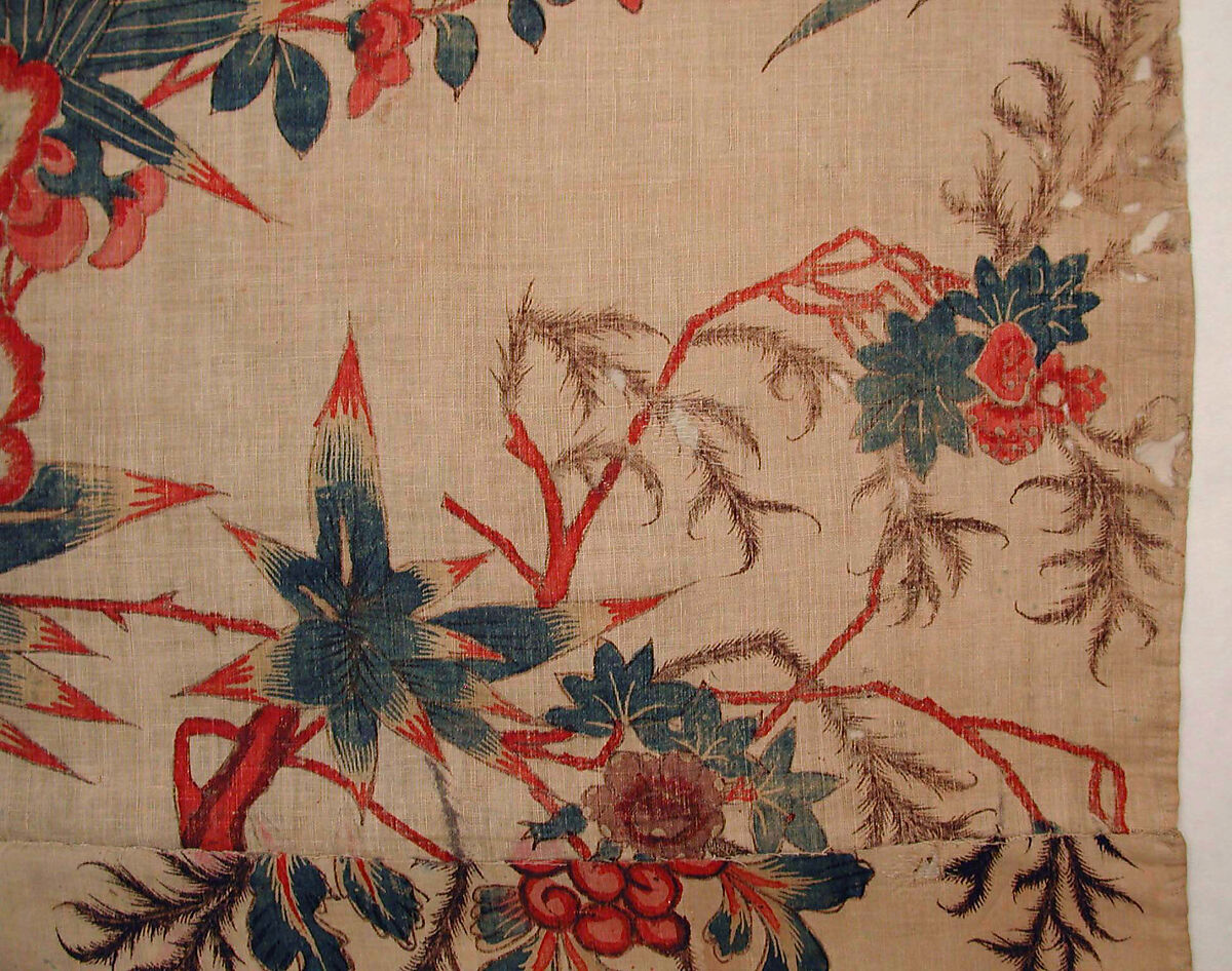 Hanging (Palampore), Cotton; painted