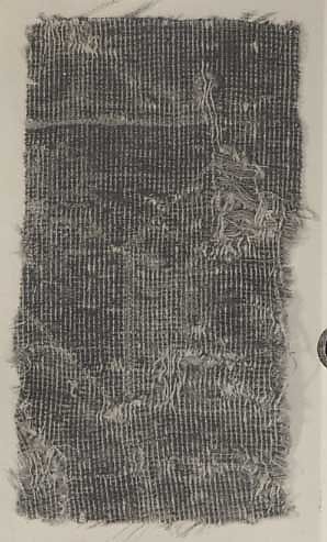 Carpet Fragment, Wool; asymmetrically knotted pile 