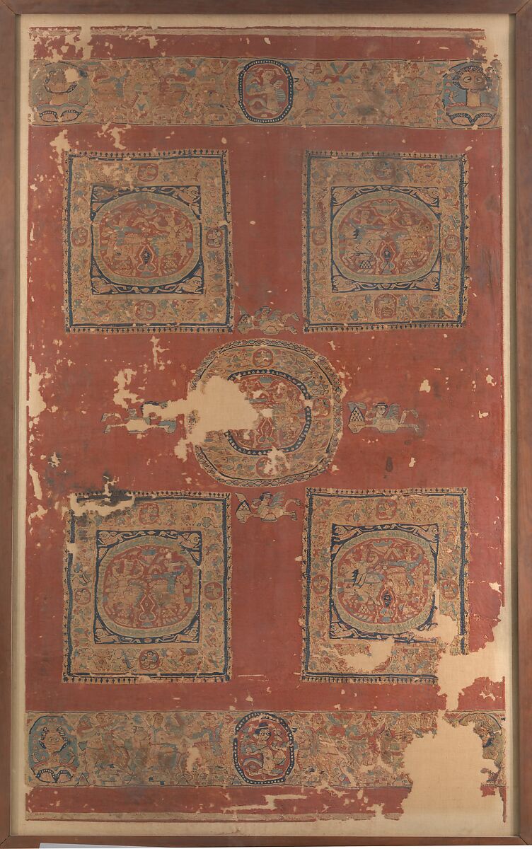 Hanging with Images of Abundance, Wool