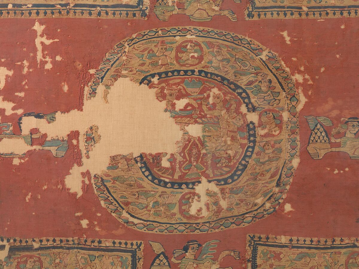 Hanging with Images of Abundance, Wool