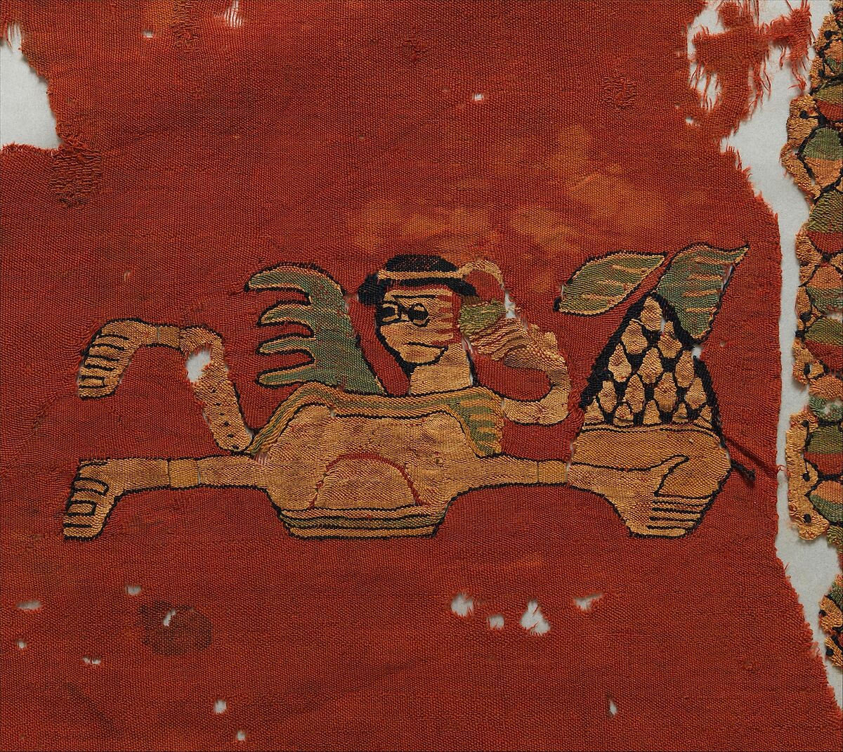 Hanging with Images of Abundance, Wool