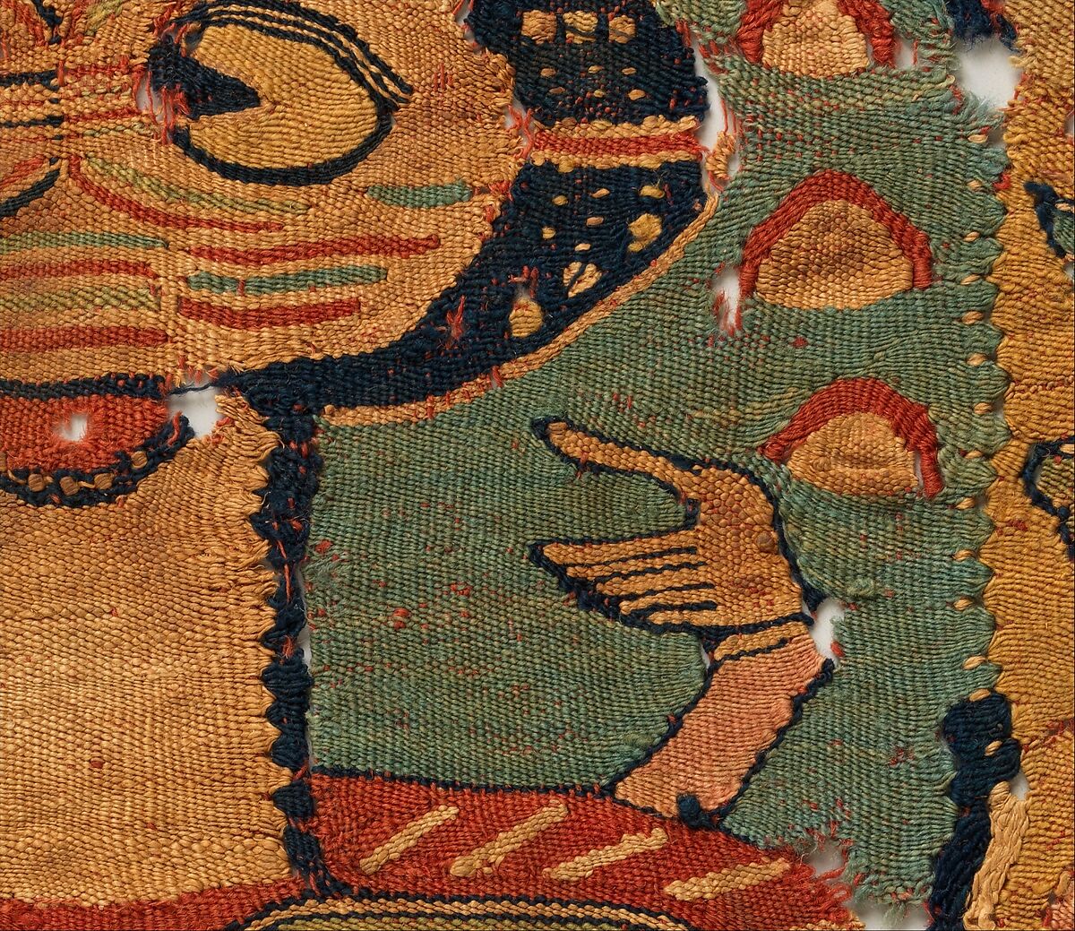 Hanging with Images of Abundance, Wool