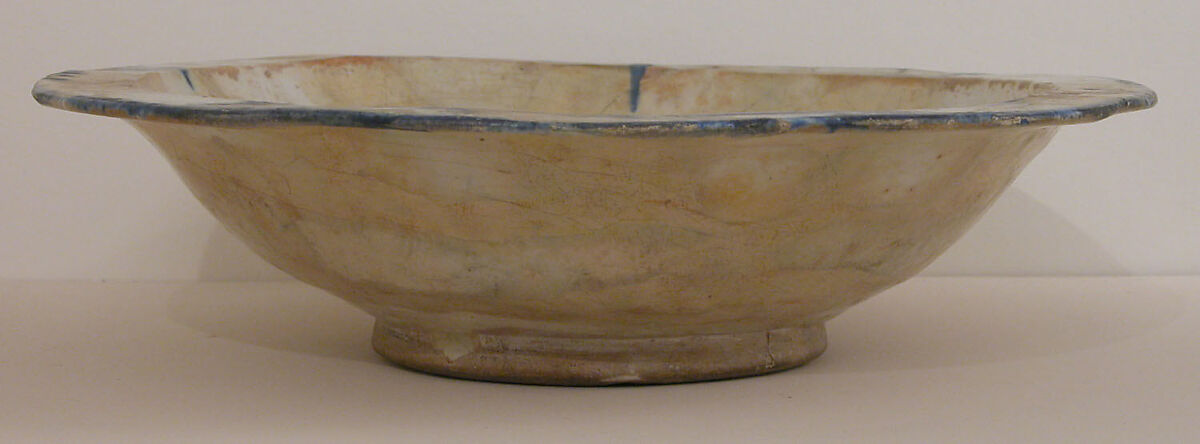 Bowl, Earthenware; glazed
