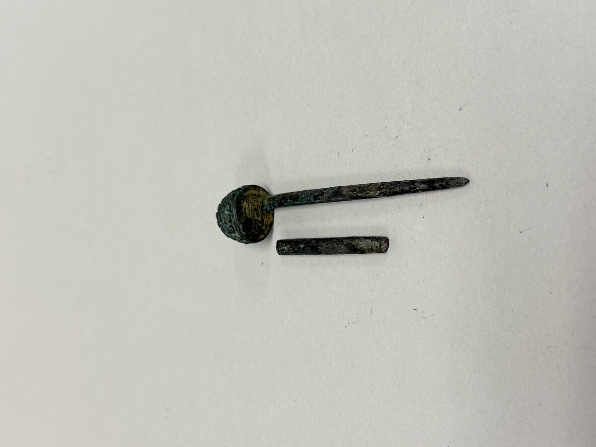 Double Pin, Silver gilt, Korea