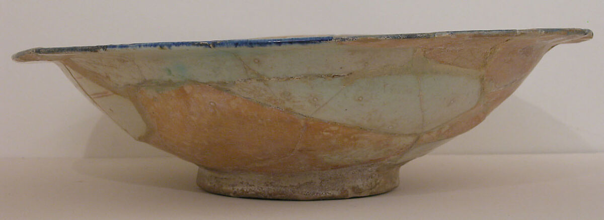 Bowl, Earthenware; glazed