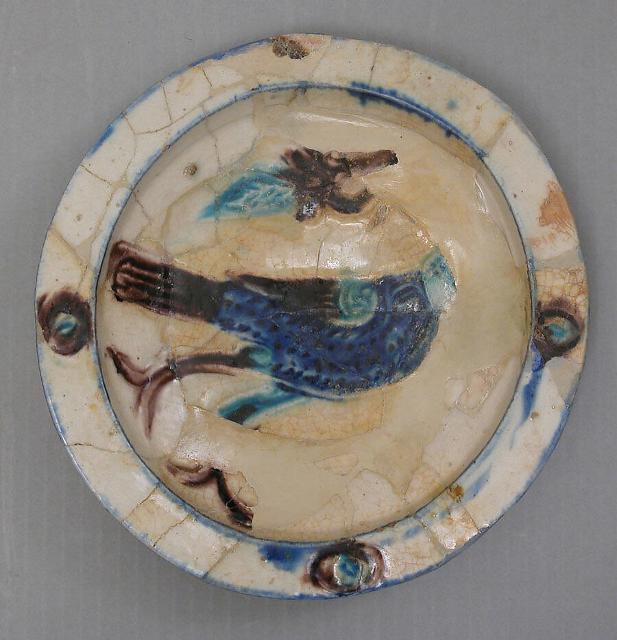 Bowl, Stonepaste; glazed 