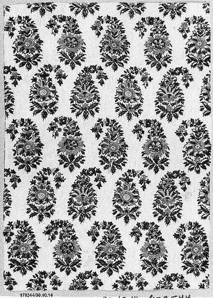 Textile Fragment, Cotton; printed 