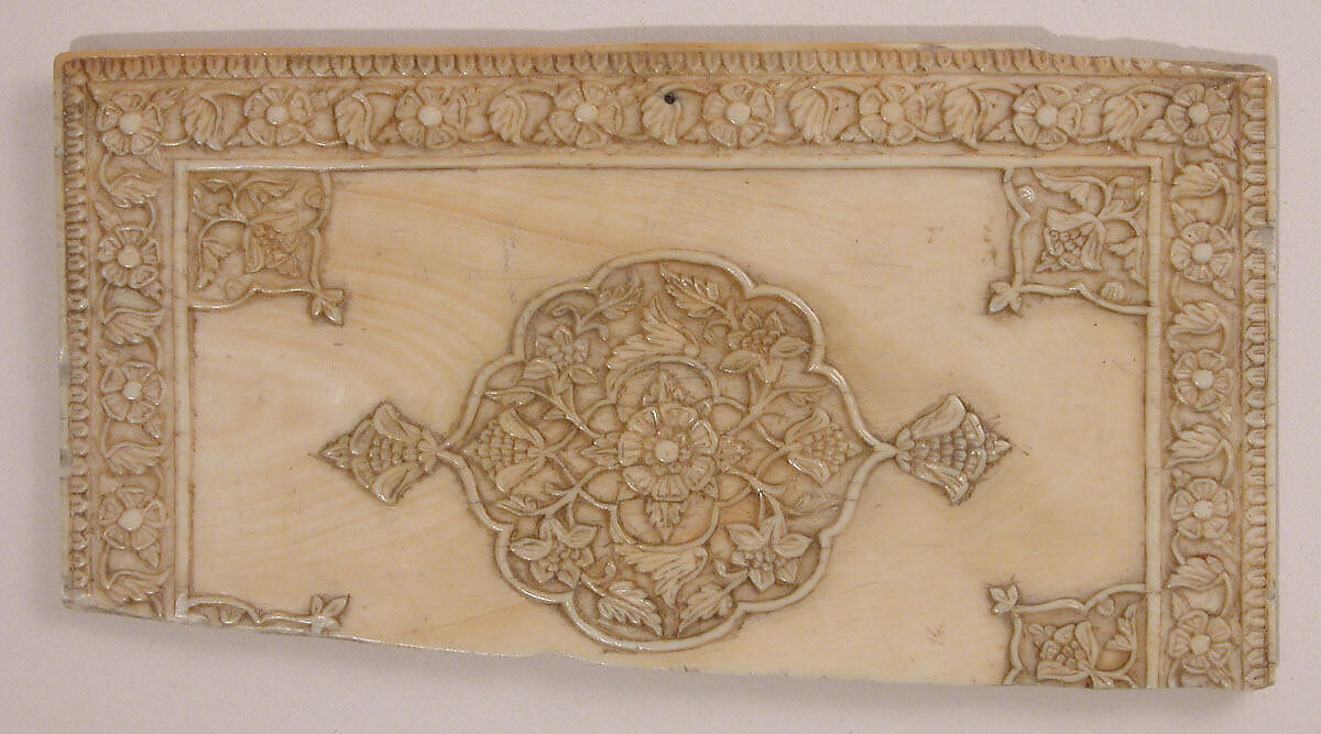 Fragment of a Box, Ivory: carved 