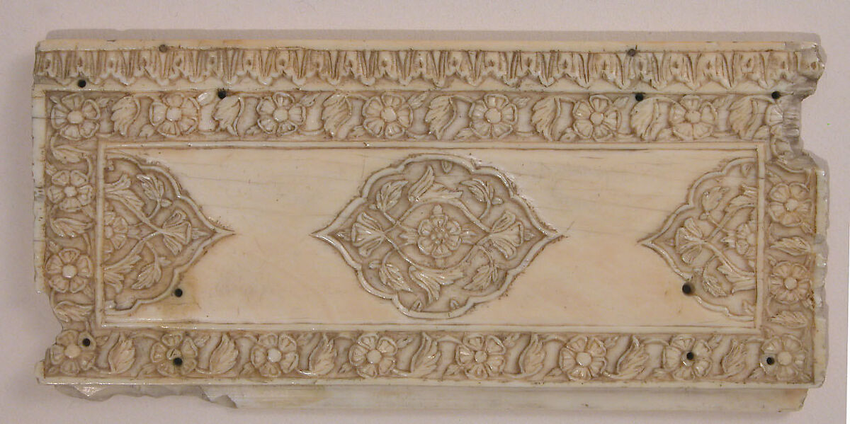 Fragment of a Box, Ivory: carved 
