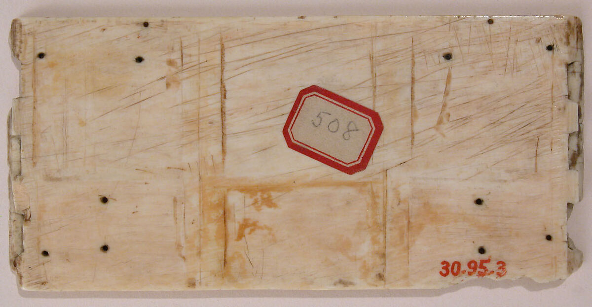 Fragment of a Box, Ivory: carved