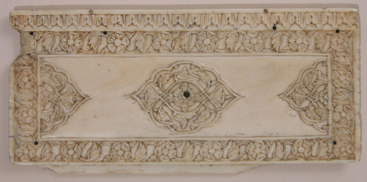 Fragment of a Box, Ivory: carved 
